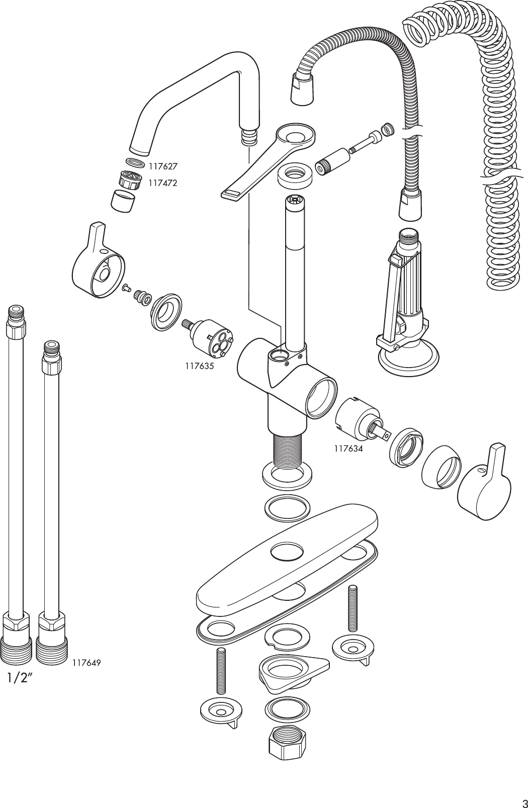 Hjuvik Kitchen Faucet Parts Dandk Organizer