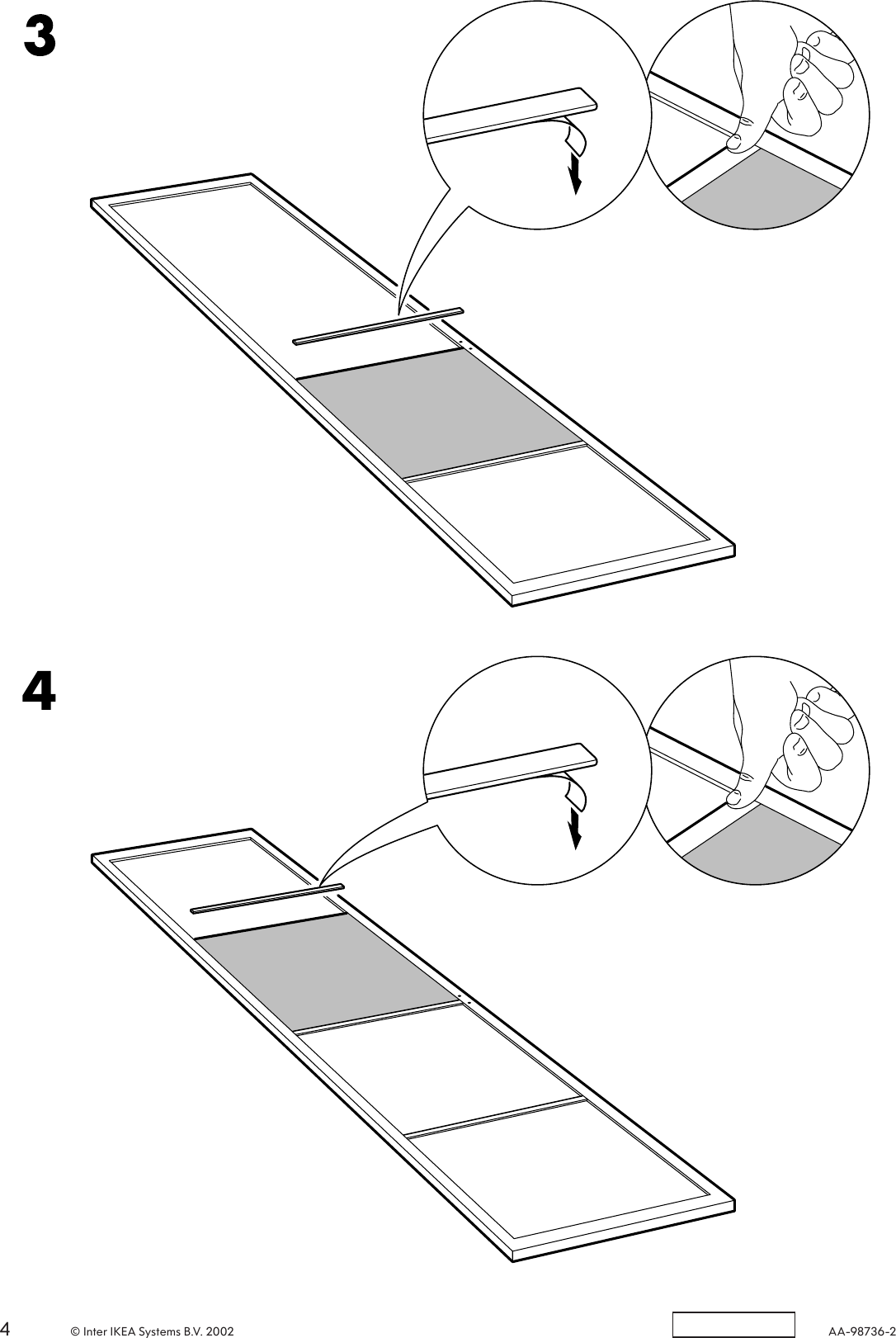 Ikea Hopen Door 23 5 8X89 Assembly Instruction