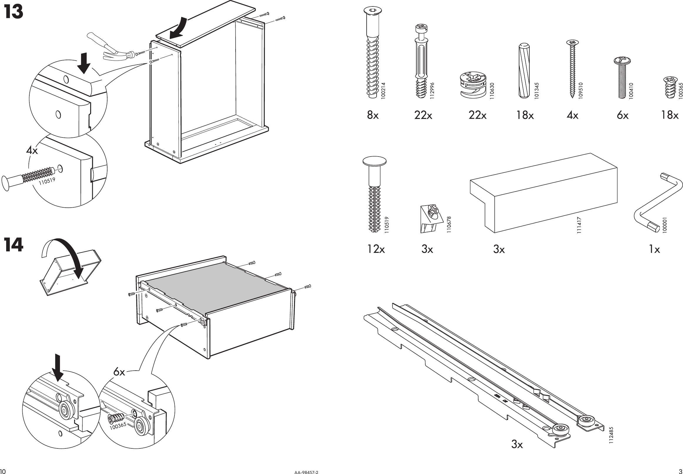 Page 3 of 6 - Ikea Ikea-Hopen-Interior-Chest-Drawers-32-Assembly-Instruction
