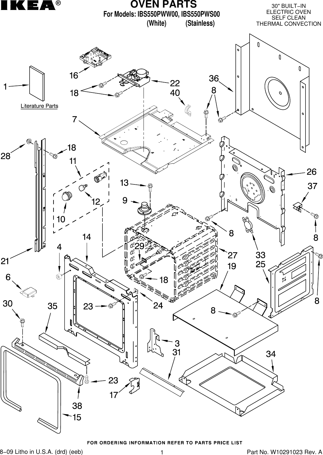 Page 1 of 7 - Ikea Ikea-Ibs550Pws00-Users-Manual-  Ikea-ibs550pws00-users-manual