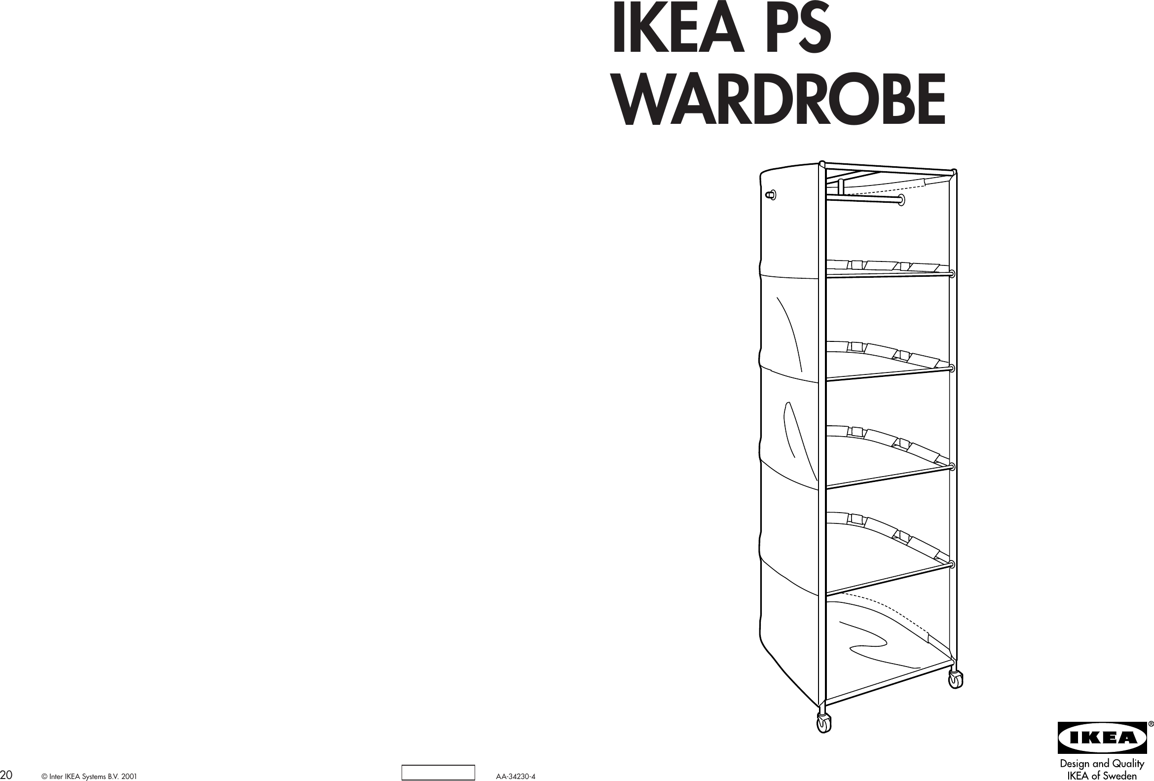 Page 1 of 10 - Ikea Ikea-Ikea-Ps-Organizer-Assembly-Instruction-4  Ikea-ikea-ps-organizer-assembly-instruction
