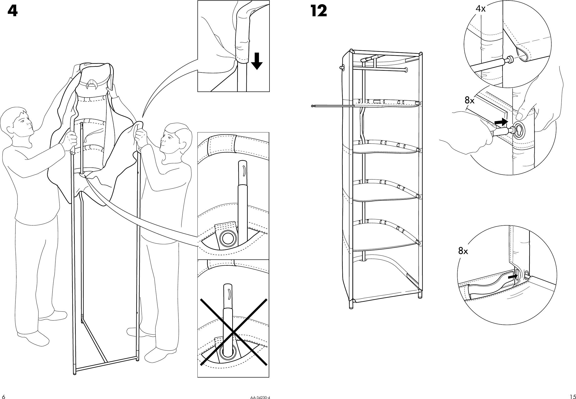 Page 6 of 10 - Ikea Ikea-Ikea-Ps-Organizer-Assembly-Instruction-4  Ikea-ikea-ps-organizer-assembly-instruction