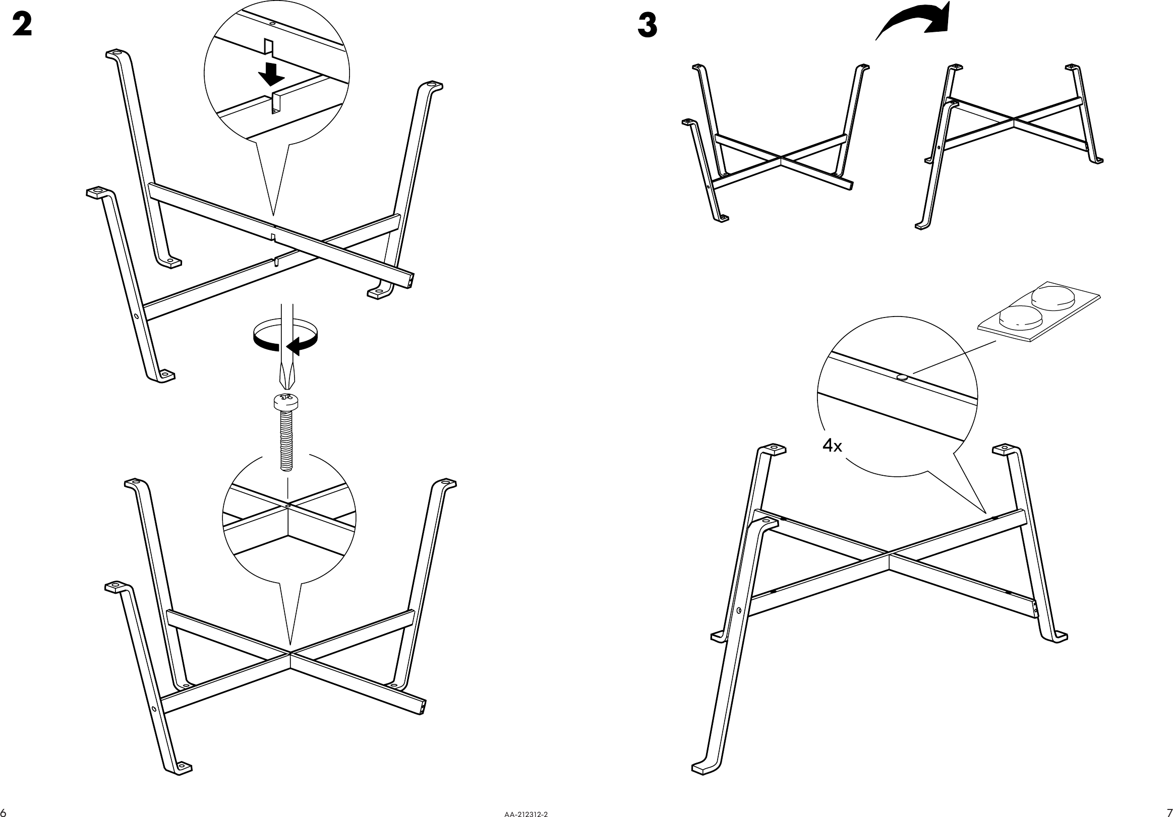 Page 6 of 6 - Ikea Ikea-Ikea-Stockholm-Coffee-Table-38-Assembly-Instruction