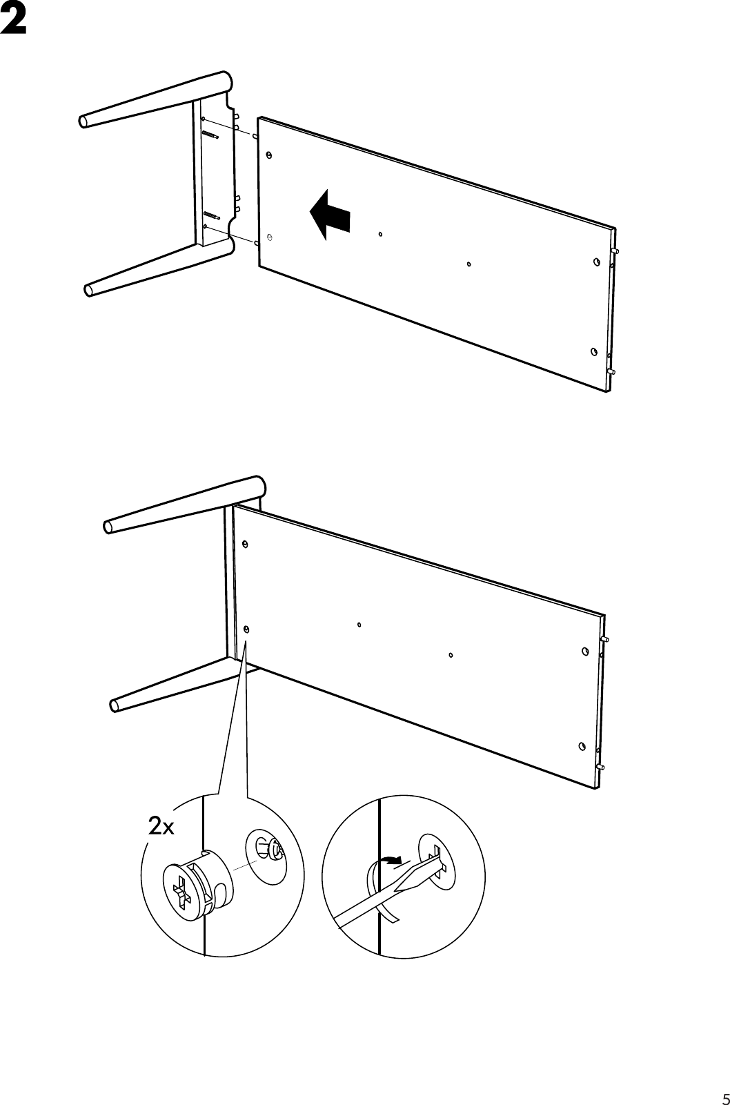 Page 5 of 8 - Ikea Ikea-Ikea-Stockholm-Coffee-Tbl-67X24-Assembly-Instruction