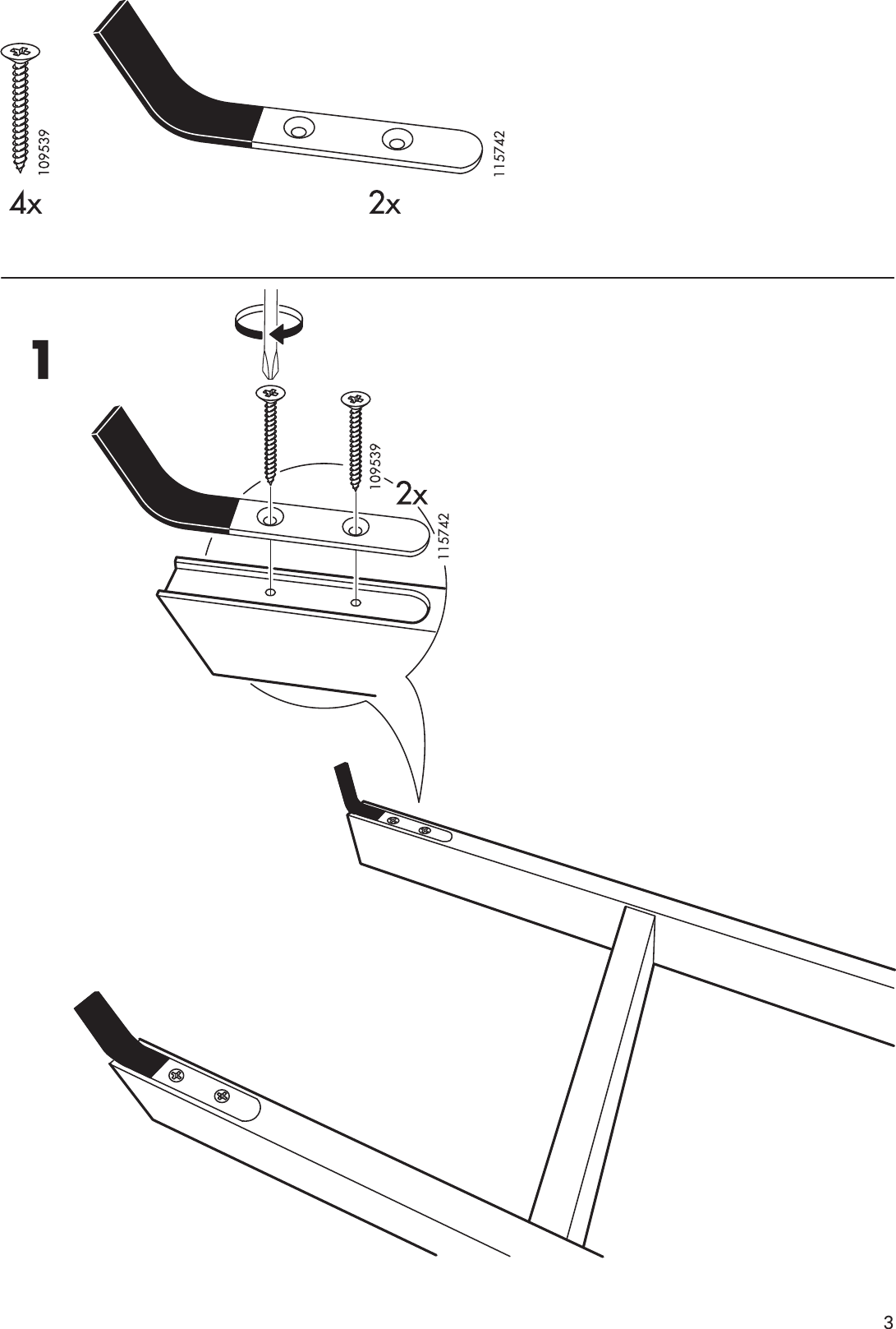 Ikea Stockholm Ladder 13X81 Assembly Instruction