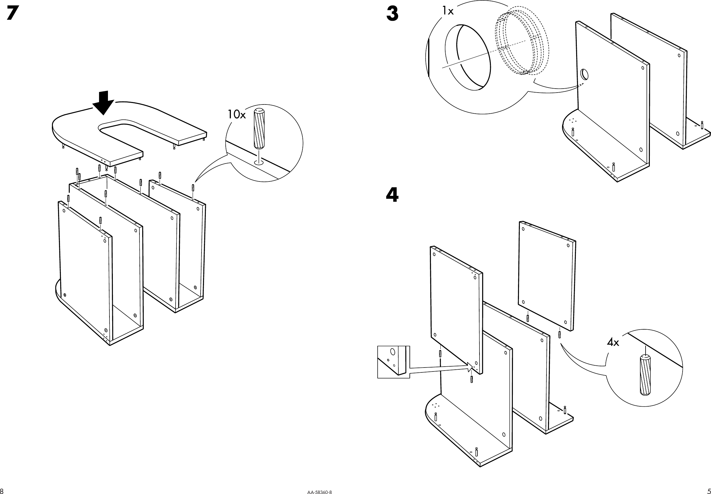 Page 5 of 6 - Ikea Ikea-Ilen-Side-Table-Tv-Bench-20X20-Assembly-Instruction-9  Ikea-ilen-side-table-tv-bench-20x20-assembly-instruction
