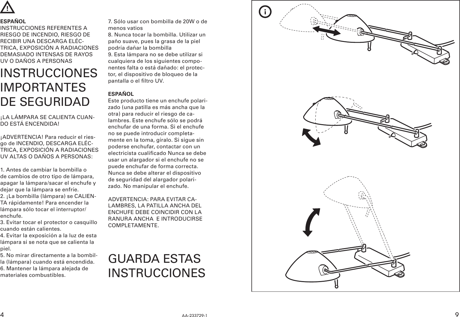Page 4 of 6 - Ikea Ikea-Inreda-Bookcase-Picture-Light-Assembly-Instruction