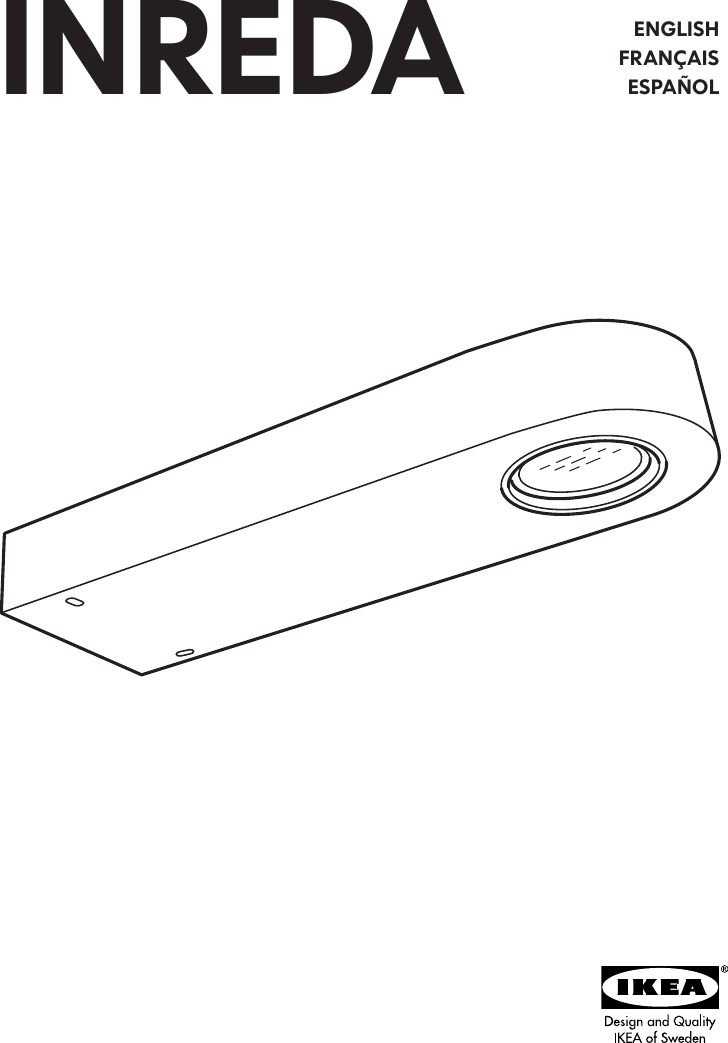 Ikea Inreda Lighting Assembly Instruction