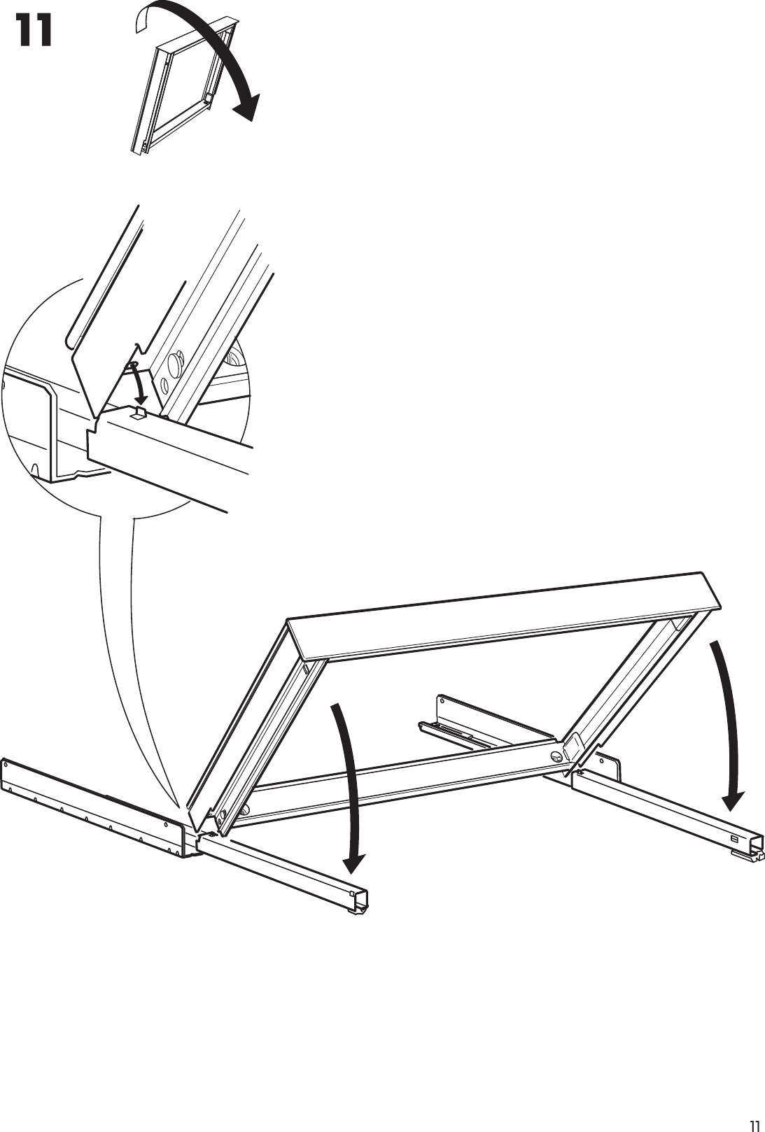 Page 11 of 12 - Ikea Ikea-Inreda-Pull-Out-Frame-Assembly-Instruction