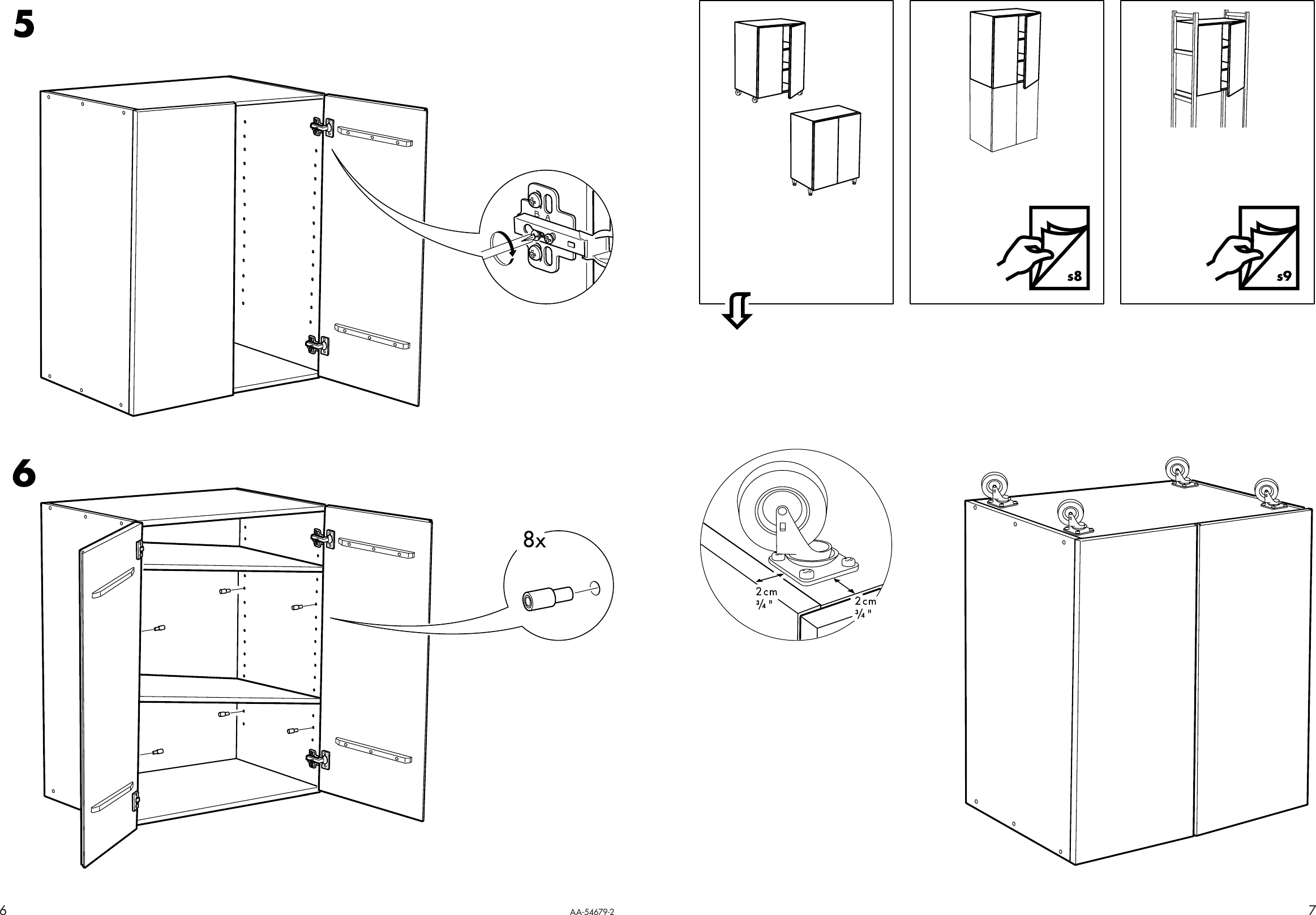 Page 6 of 6 - Ikea Ikea-Ivar-Cabinet-32X20X33-Assembly-Instruction-6  Ikea-ivar-cabinet-32x20x33-assembly-instruction