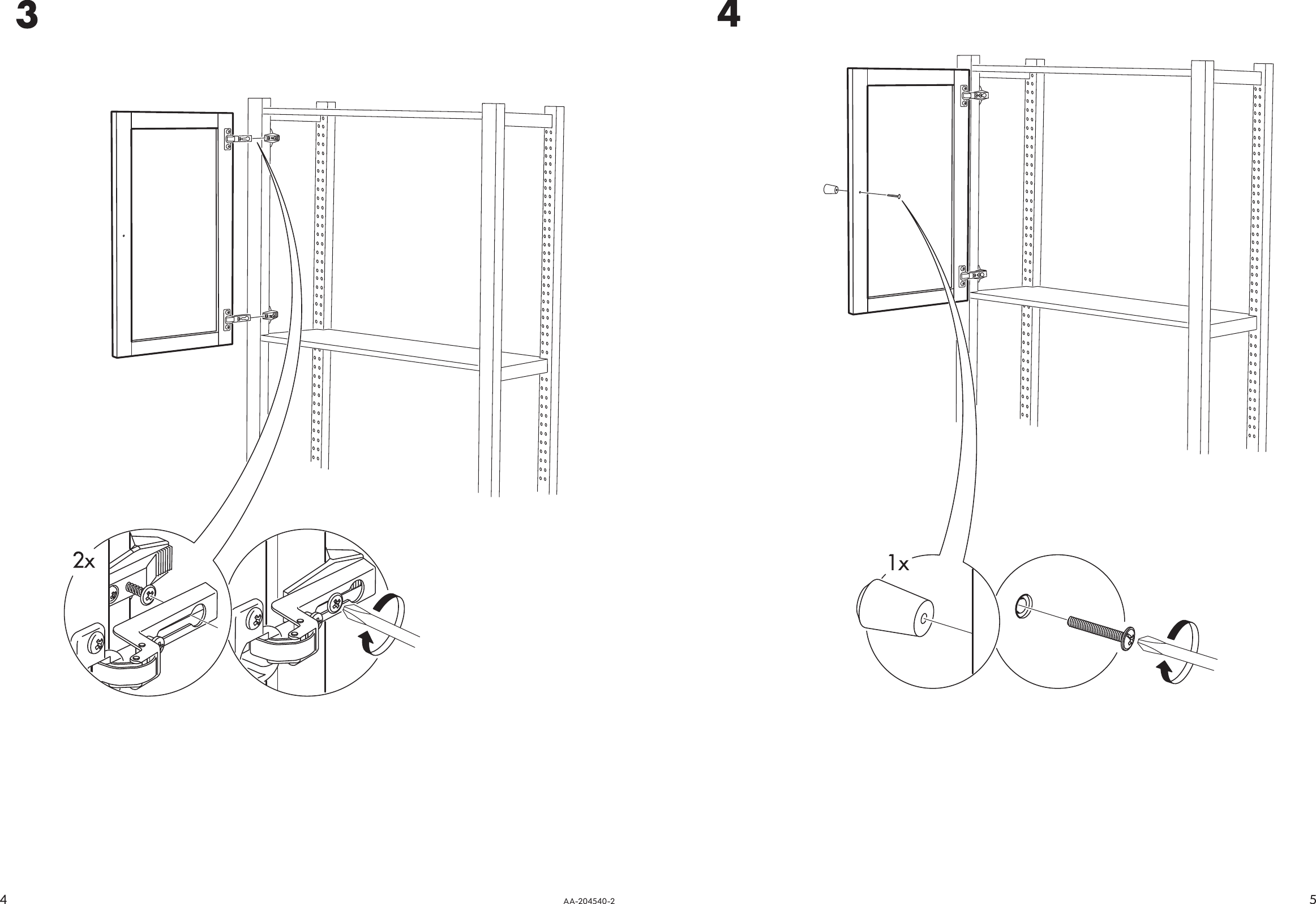 Page 4 of 4 - Ikea Ikea-Ivar-Door-16-1-2X26-3-8-Assembly-Instruction