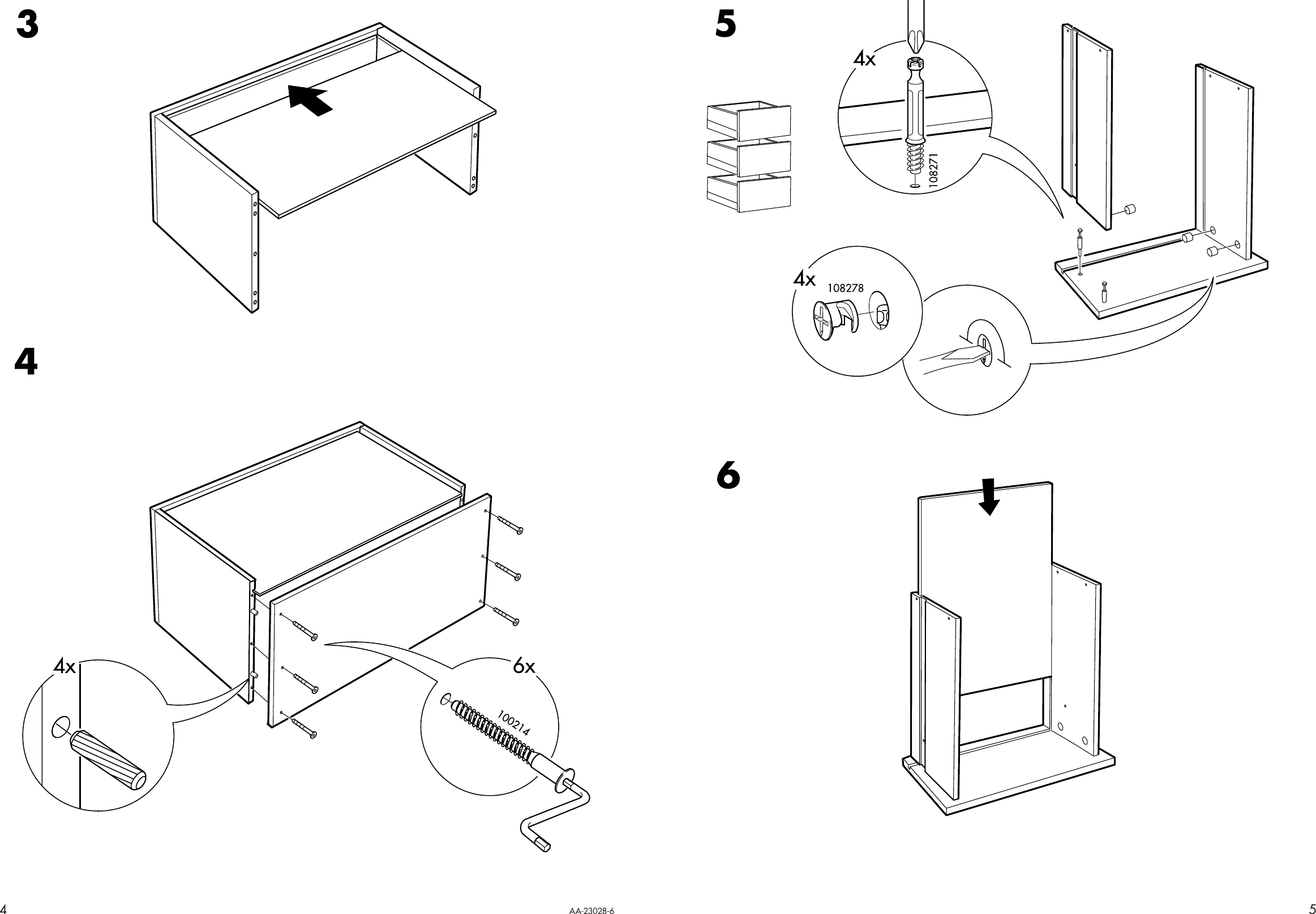Page 4 of 4 - Ikea Ikea-Ivar-Drawer-Unit-15X22-Assembly-Instruction-2  Ikea-ivar-drawer-unit-15x22-assembly-instruction