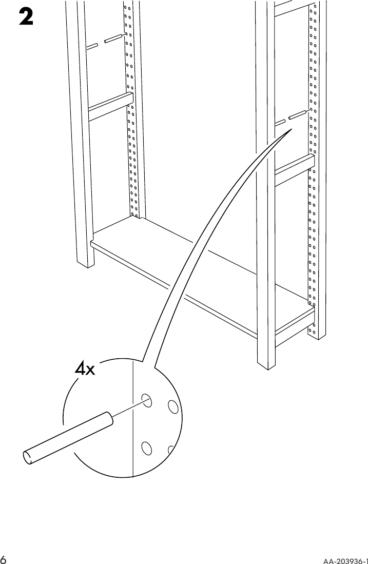 Page 6 of 8 - Ikea Ikea-Ivar-Table-Top-32-5-8X25-5-8-Assembly-Instruction