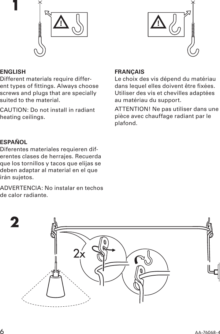 Page 6 of 8 - Ikea Ikea-Januari-Cord-Set-Assembly-Instruction