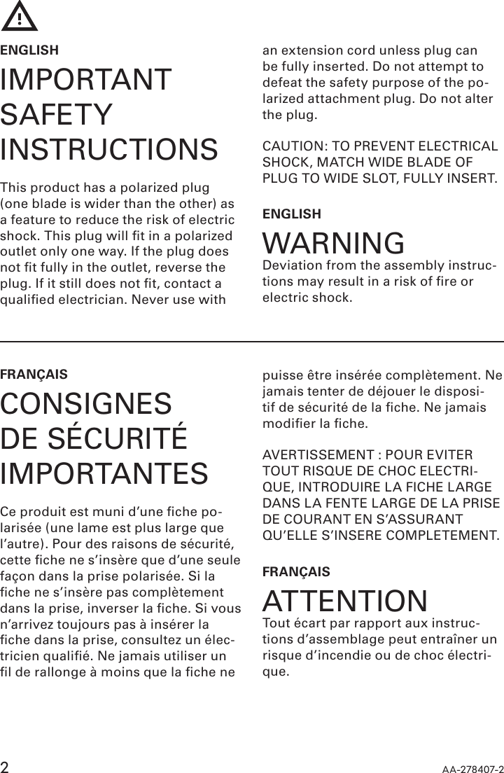 Page 2 of 8 - Ikea Ikea-Januari-Table-Lamp-Assembly-Instruction