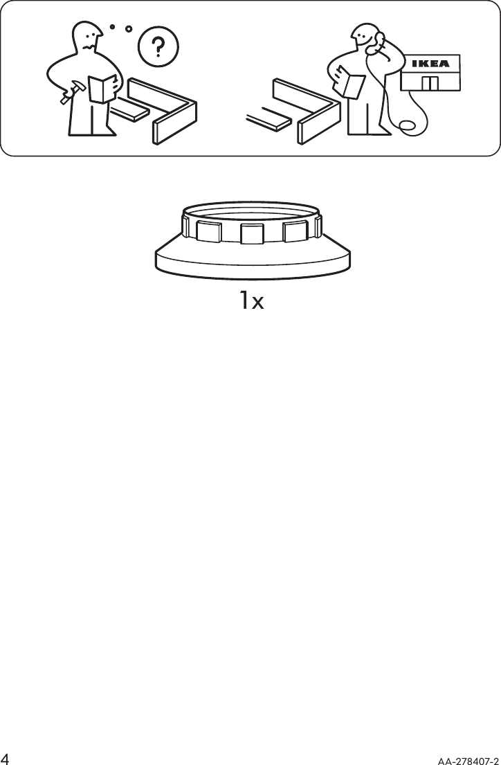 Page 4 of 8 - Ikea Ikea-Januari-Table-Lamp-Assembly-Instruction