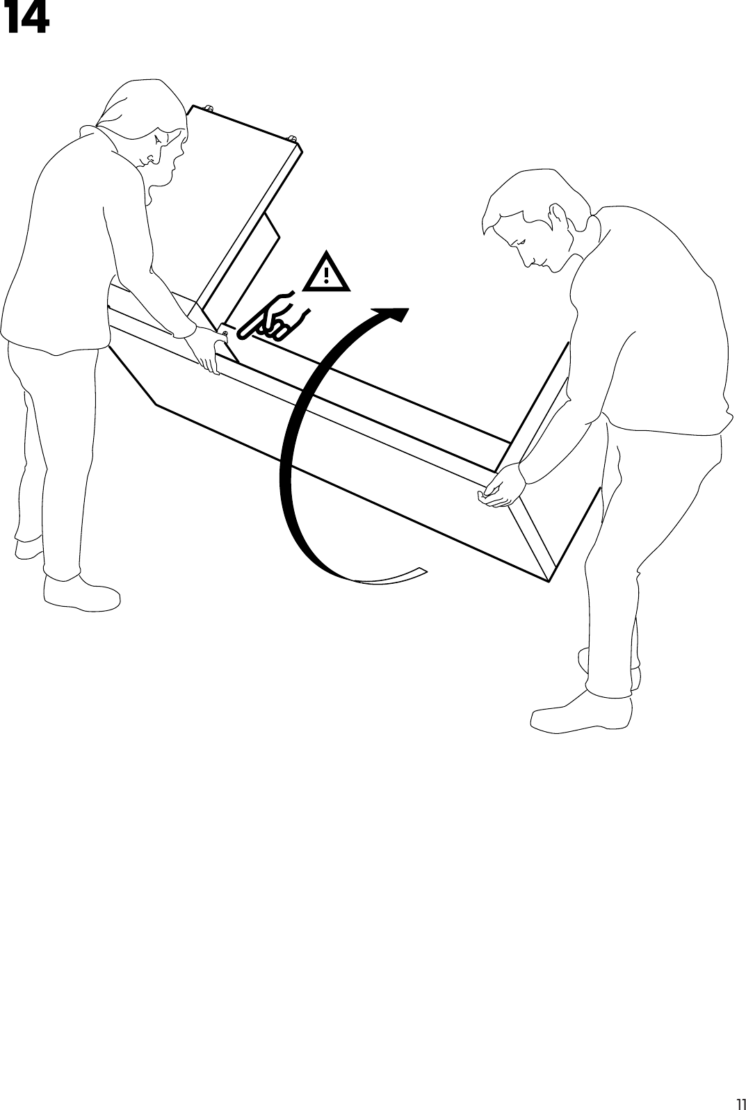 Ikea Jonas Desk W Pull Out Panel Assembly Instruction