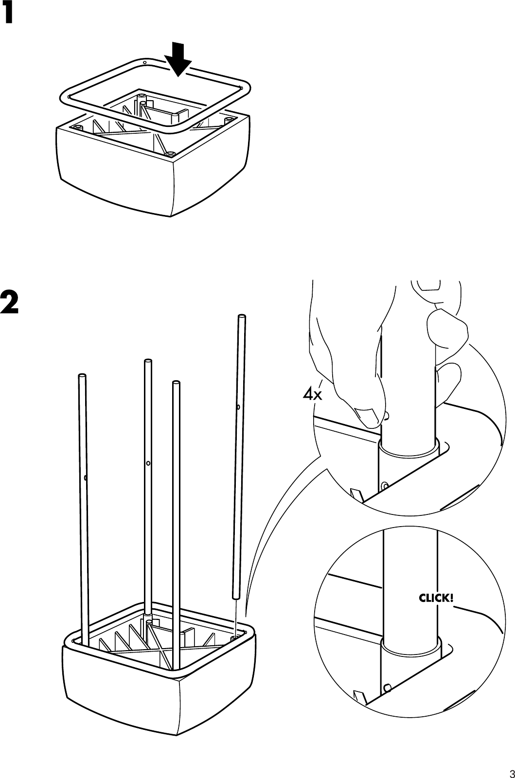 Page 3 of 4 - Ikea Ikea-Julius-Bar-Stool-29-Assembly-Instruction