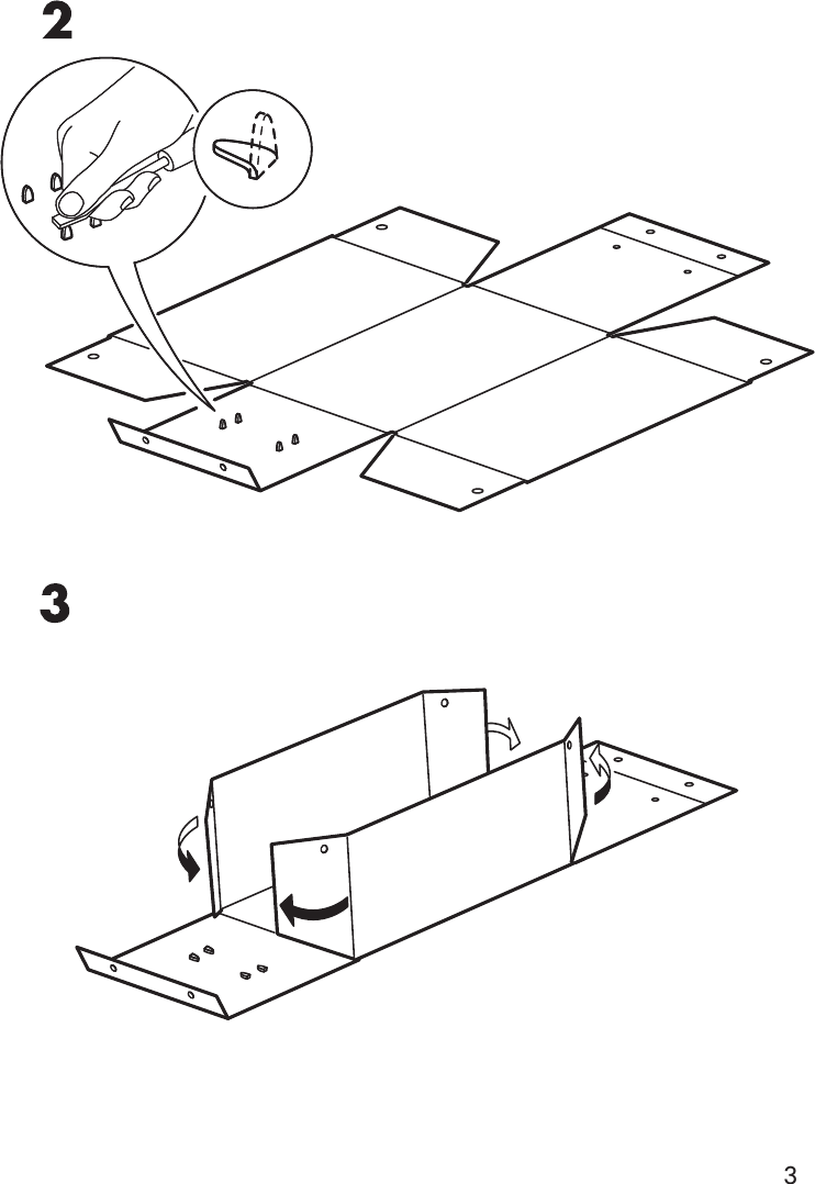 Page 3 of 4 - Ikea Ikea-Kassett-Cd-Box-W-Lid-6X10X6-2Pk-Assembly-Instruction