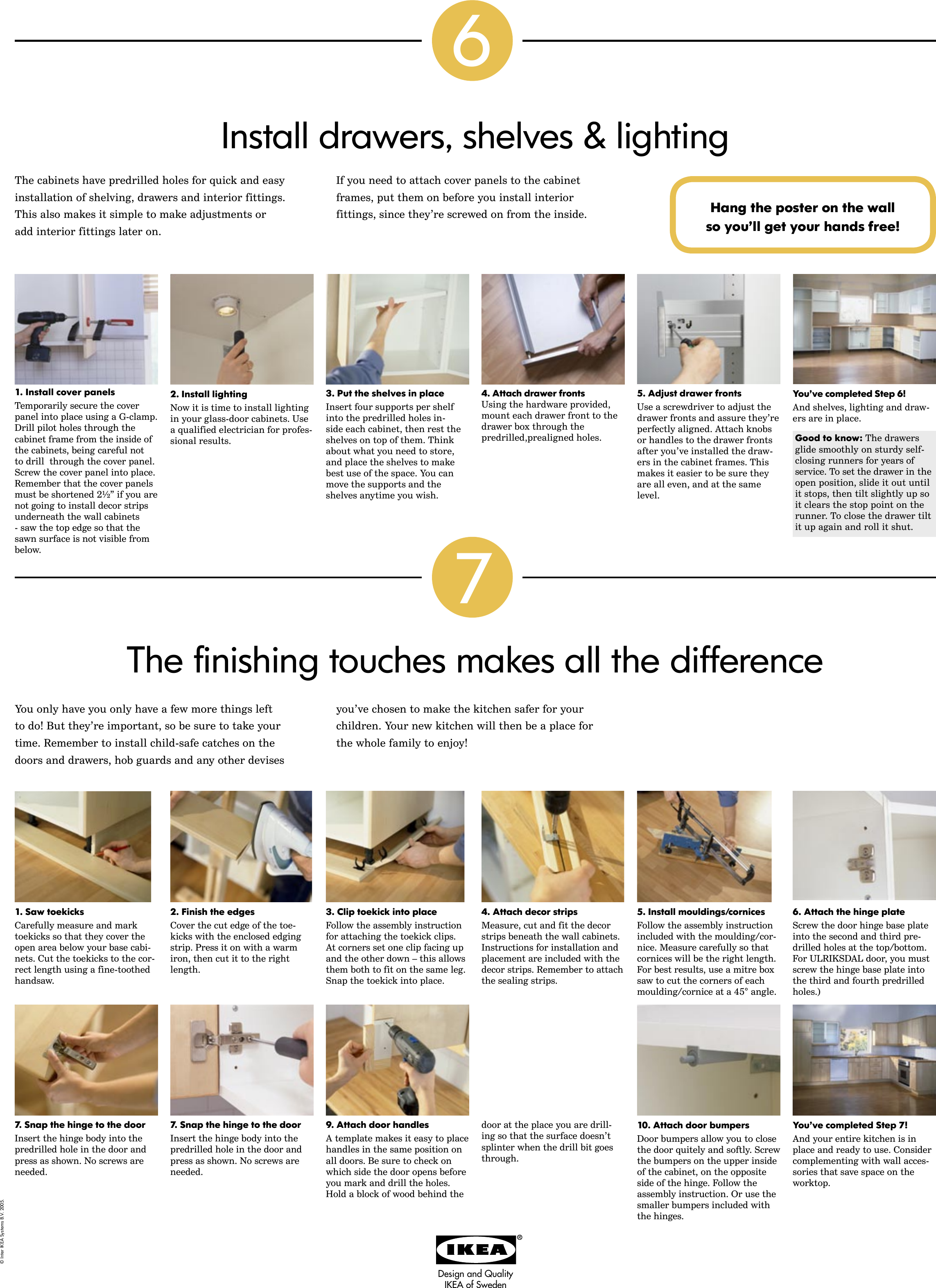 Page 4 of 4 - Ikea Ikea-Kitchen-Installation-Step-By-Step-Poster-Assembly-Instruction Step3_NA