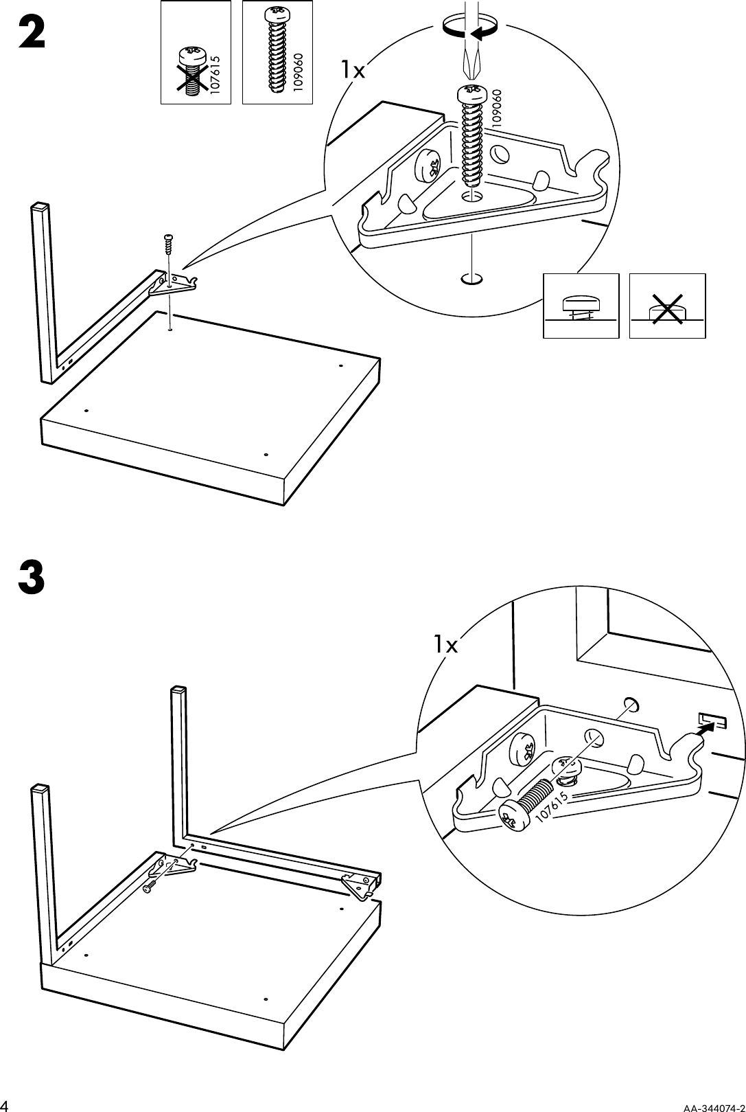 Page 4 of 8 - Ikea Ikea-Klubbo-Nesting-Tables-Set-2-Assembly-Instruction