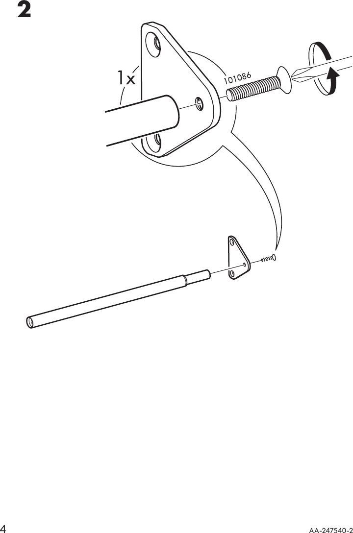 Page 4 of 8 - Ikea Ikea-Komplement-Add-On-Clothes-Rail-19-30-Assembly-Instruction