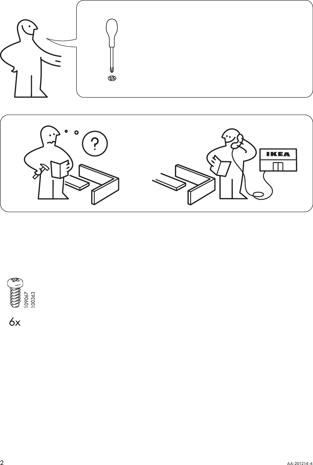 Page 2 of 4 - Ikea Ikea-Komplement-Storage-W-Compartments-Assembly-Instruction