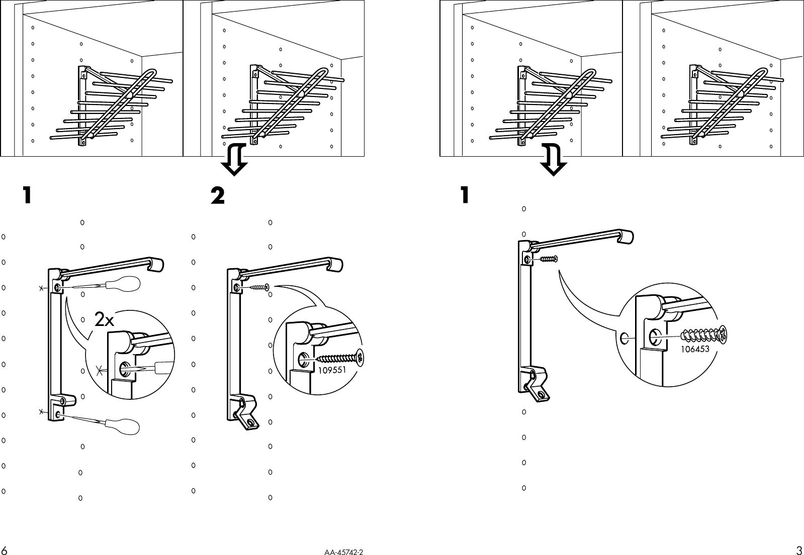 Page 3 of 4 - Ikea Ikea-Komplement-Tie-Rack-Assembly-Instruction-7  Ikea-komplement-tie-rack-assembly-instruction