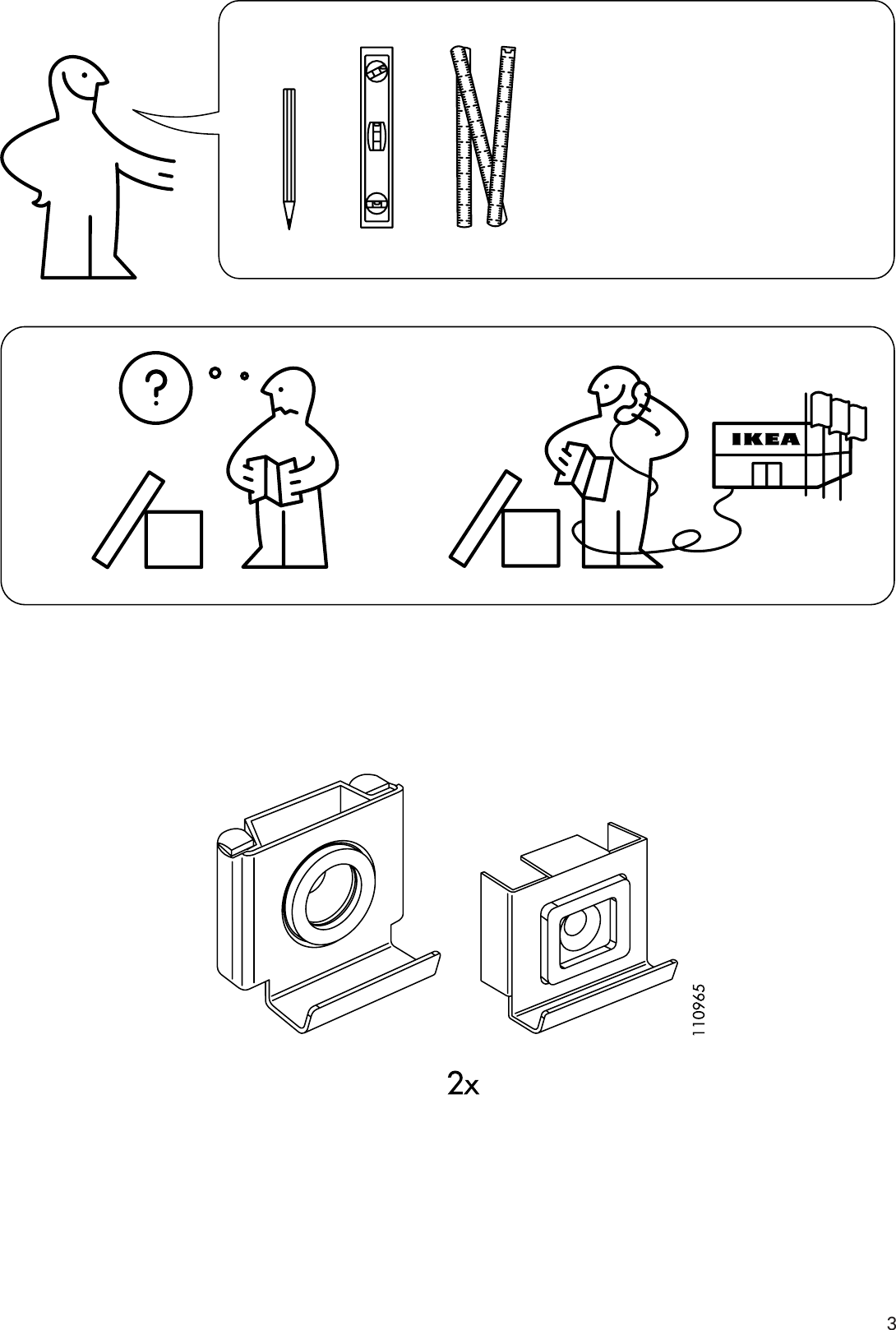 Ikea Krabb Mirror 63x8 Assembly Instruction, How To Put Up Ikea Krabb Mirror