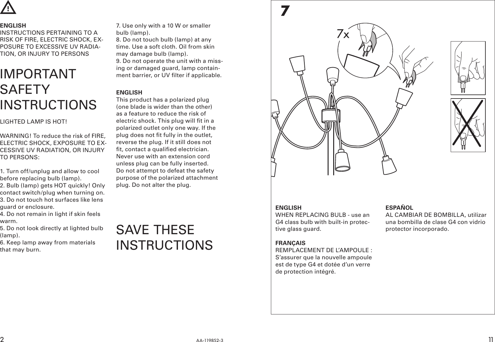 Page 2 of 6 - Ikea Ikea-Kryssbo-Aa-119852-3-Users-Manual-  Ikea-kryssbo-aa-119852-3-users-manual