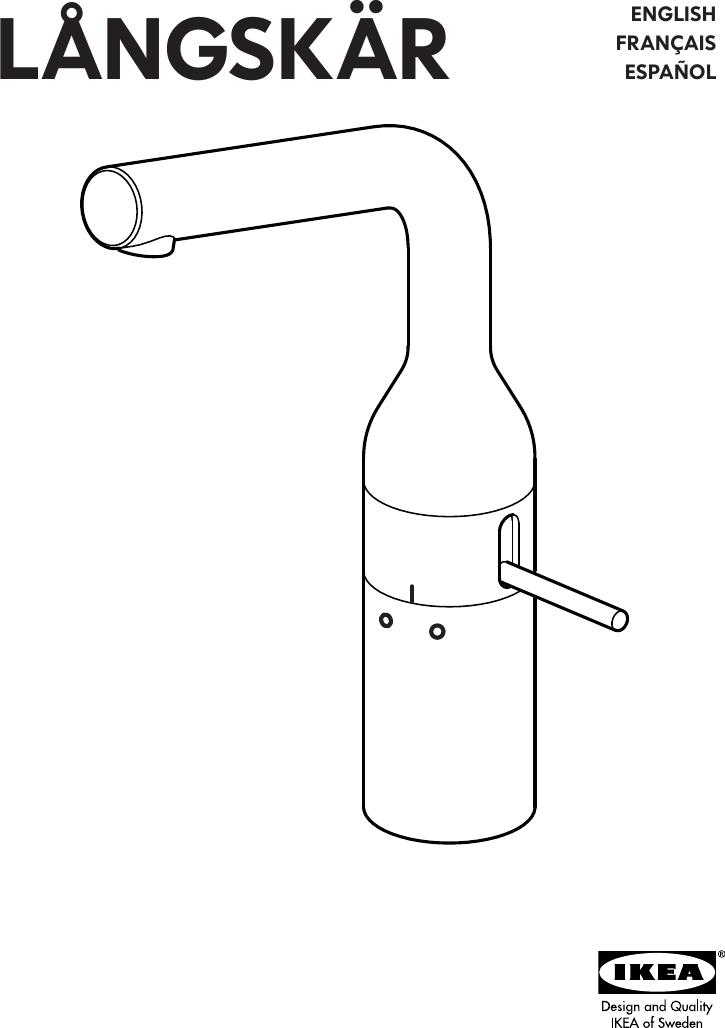 Ikea Langskar 3381 2 Users Manual