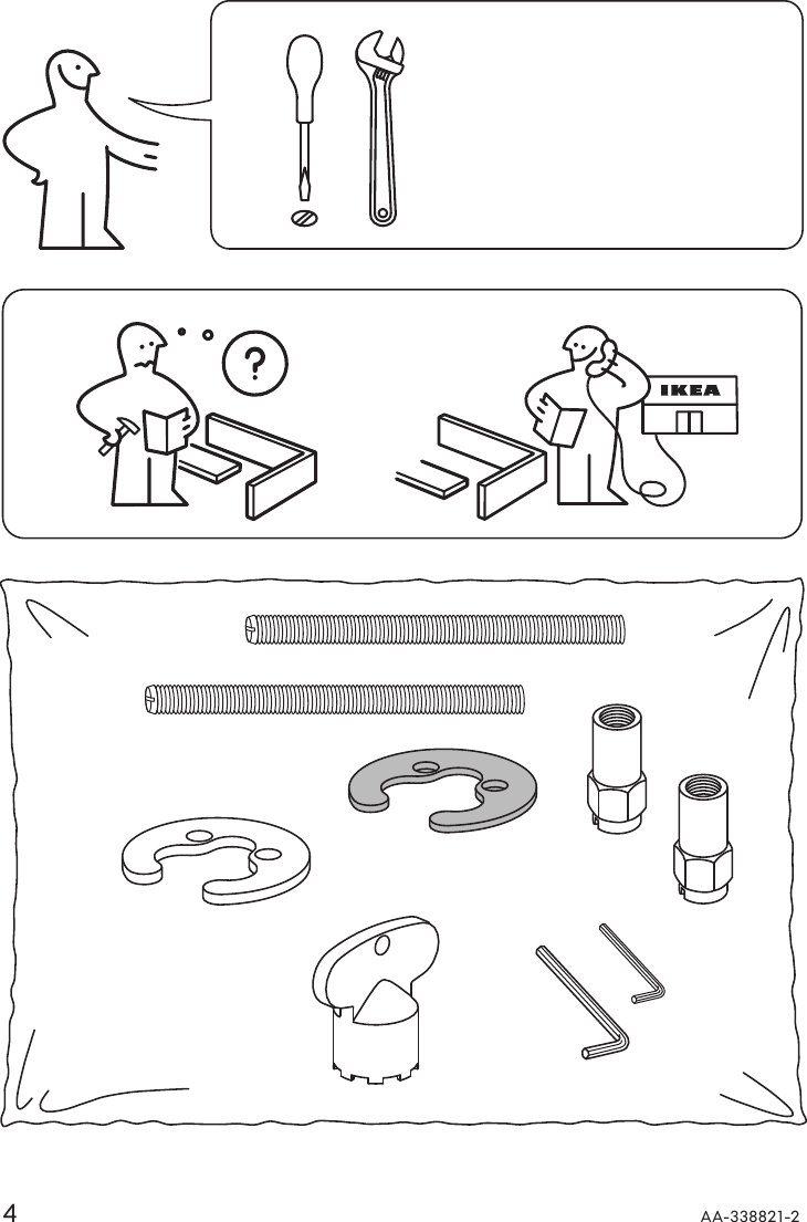 Ikea Langskar Aa 338821 2 Users Manual