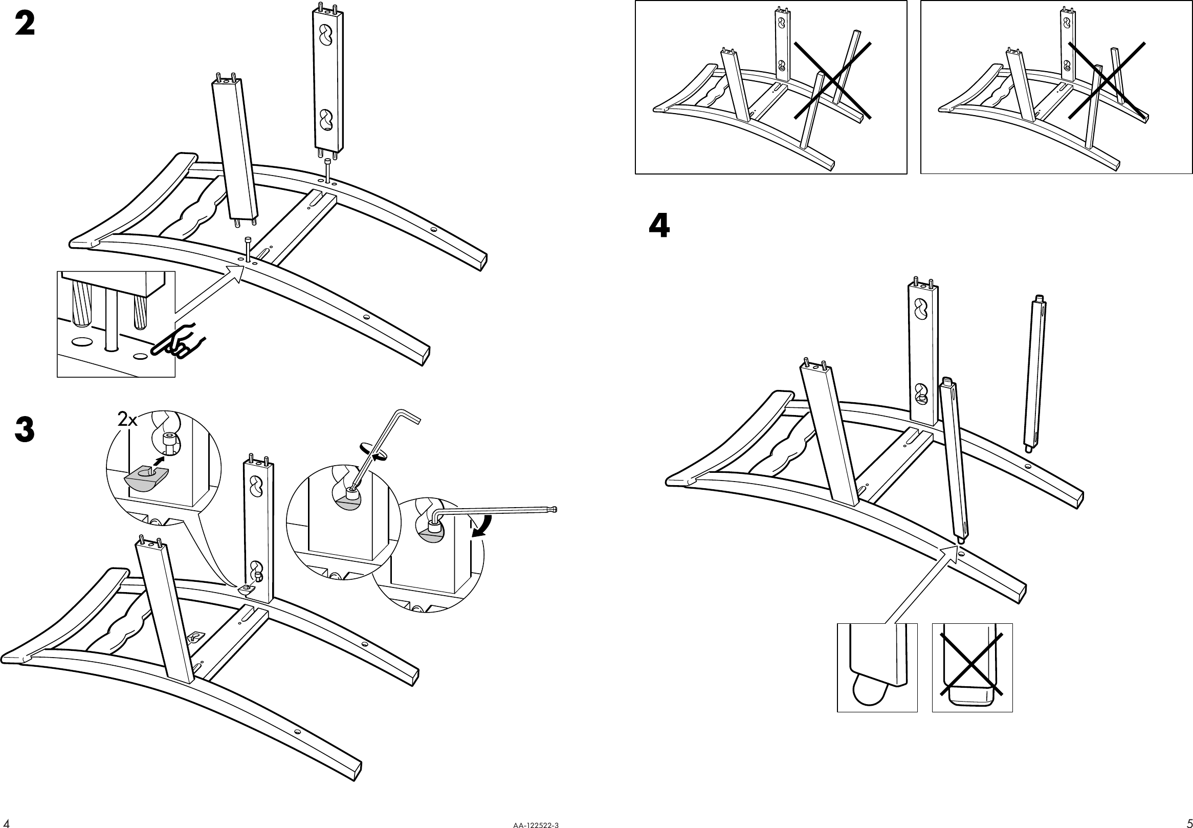Page 4 of 4 - Ikea Ikea-Lanni-Chair-Assembly-Instruction