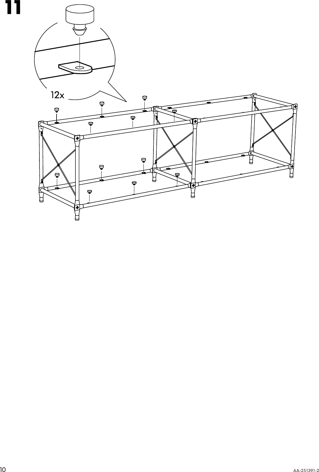 Page 10 of 12 - Ikea Ikea-Laxvik-Add-On-For-Basic-Unit-32X19-Assembly-Instruction