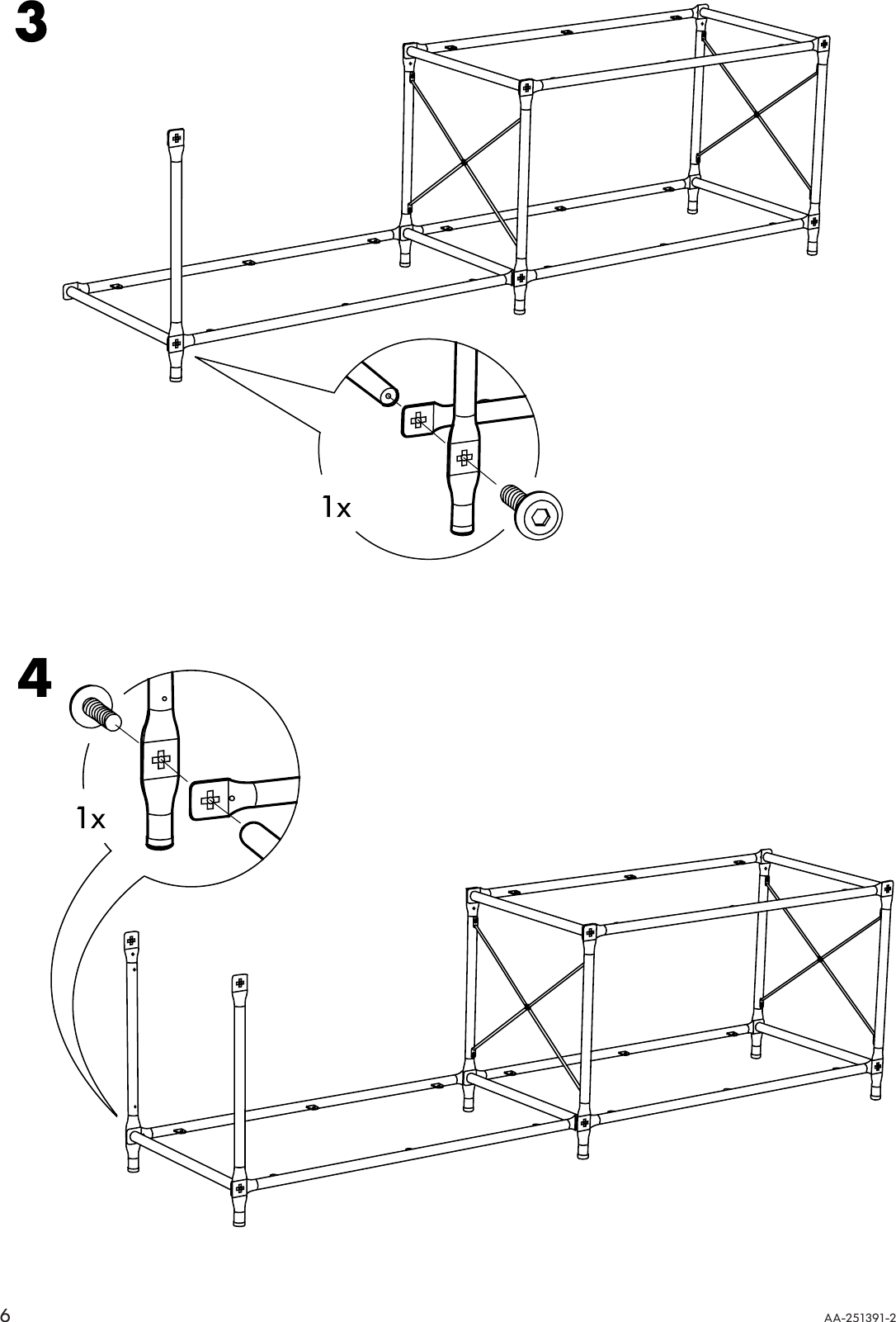 Page 6 of 12 - Ikea Ikea-Laxvik-Add-On-For-Basic-Unit-32X19-Assembly-Instruction