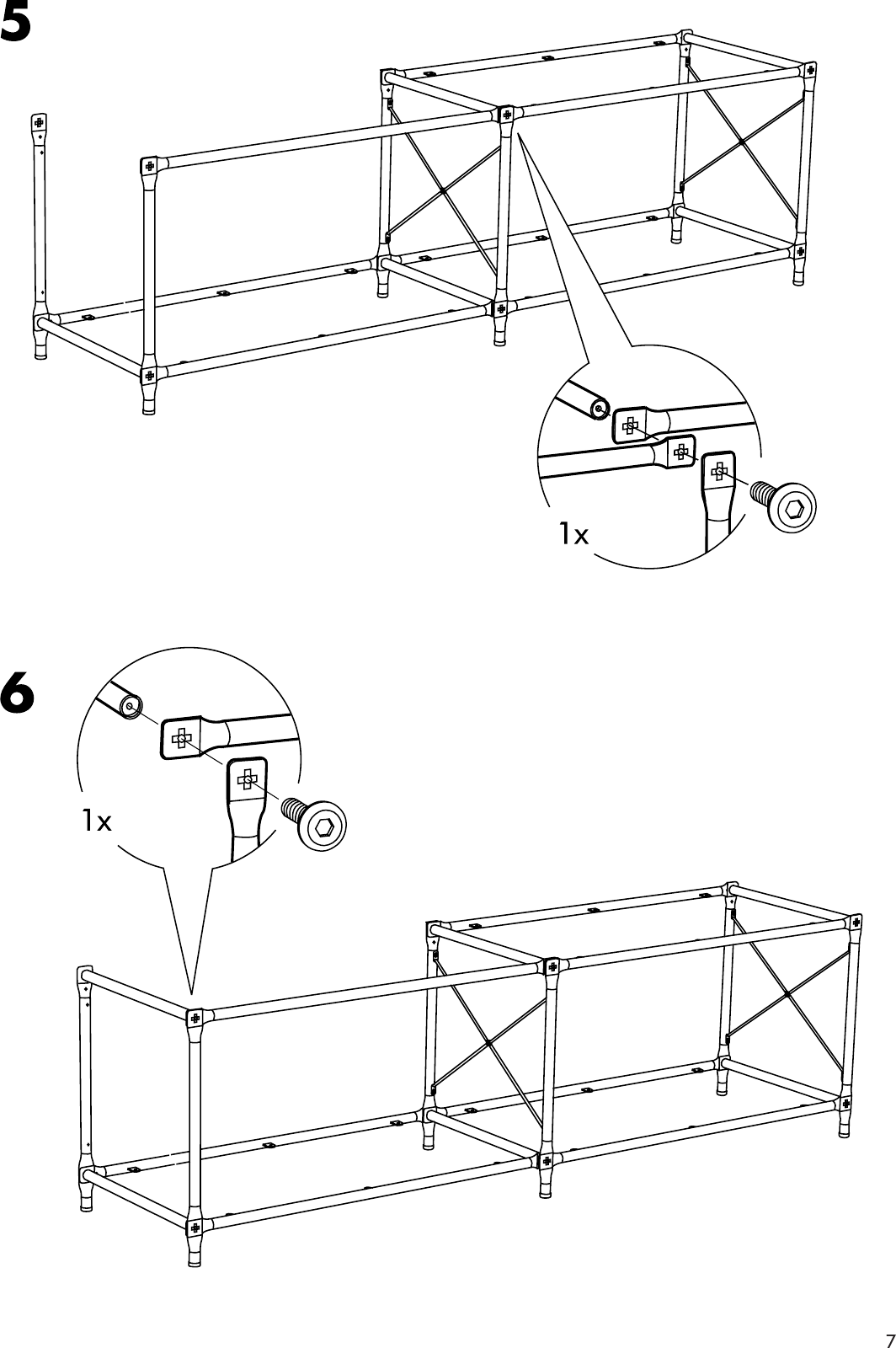 Page 7 of 12 - Ikea Ikea-Laxvik-Add-On-For-Basic-Unit-32X19-Assembly-Instruction