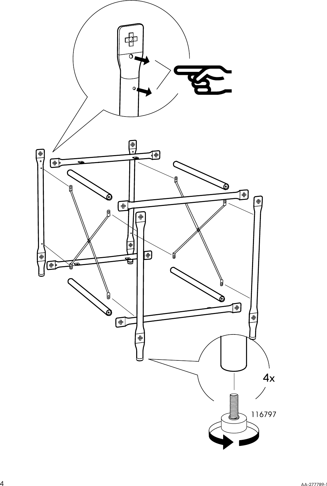 Page 4 of 8 - Ikea Ikea-Laxvik-Basic-Unit-15X18-Assembly-Instruction