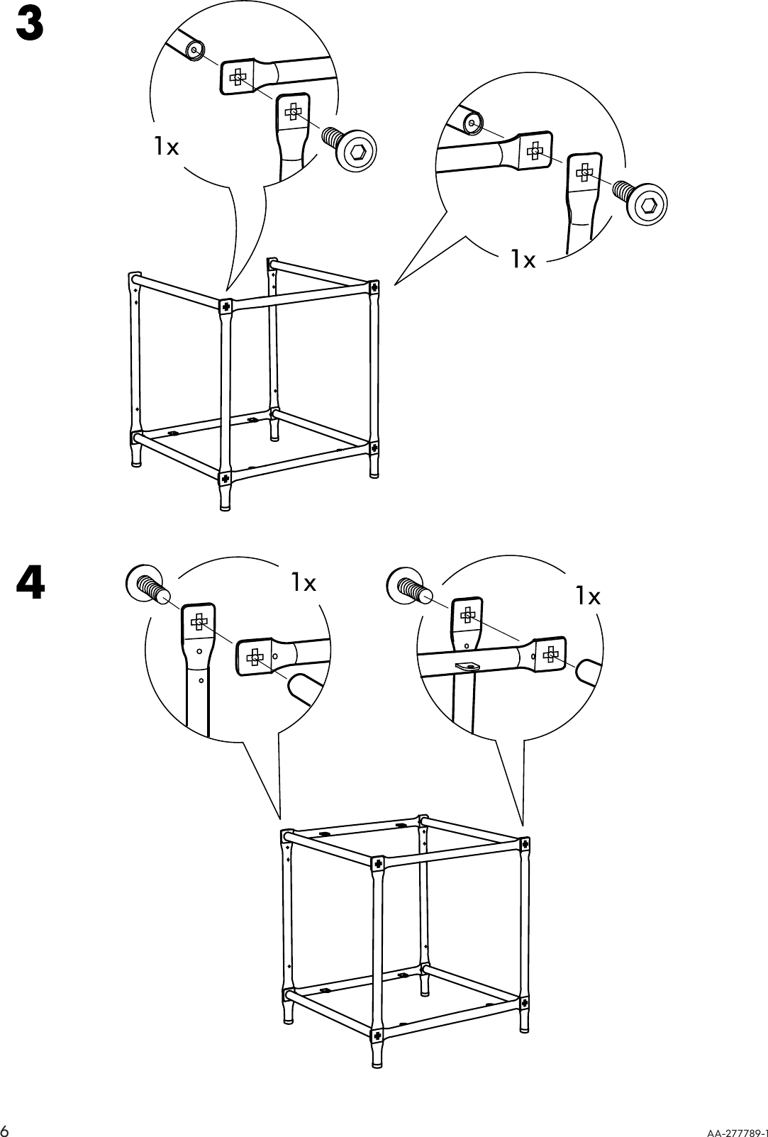 Page 6 of 8 - Ikea Ikea-Laxvik-Basic-Unit-15X18-Assembly-Instruction