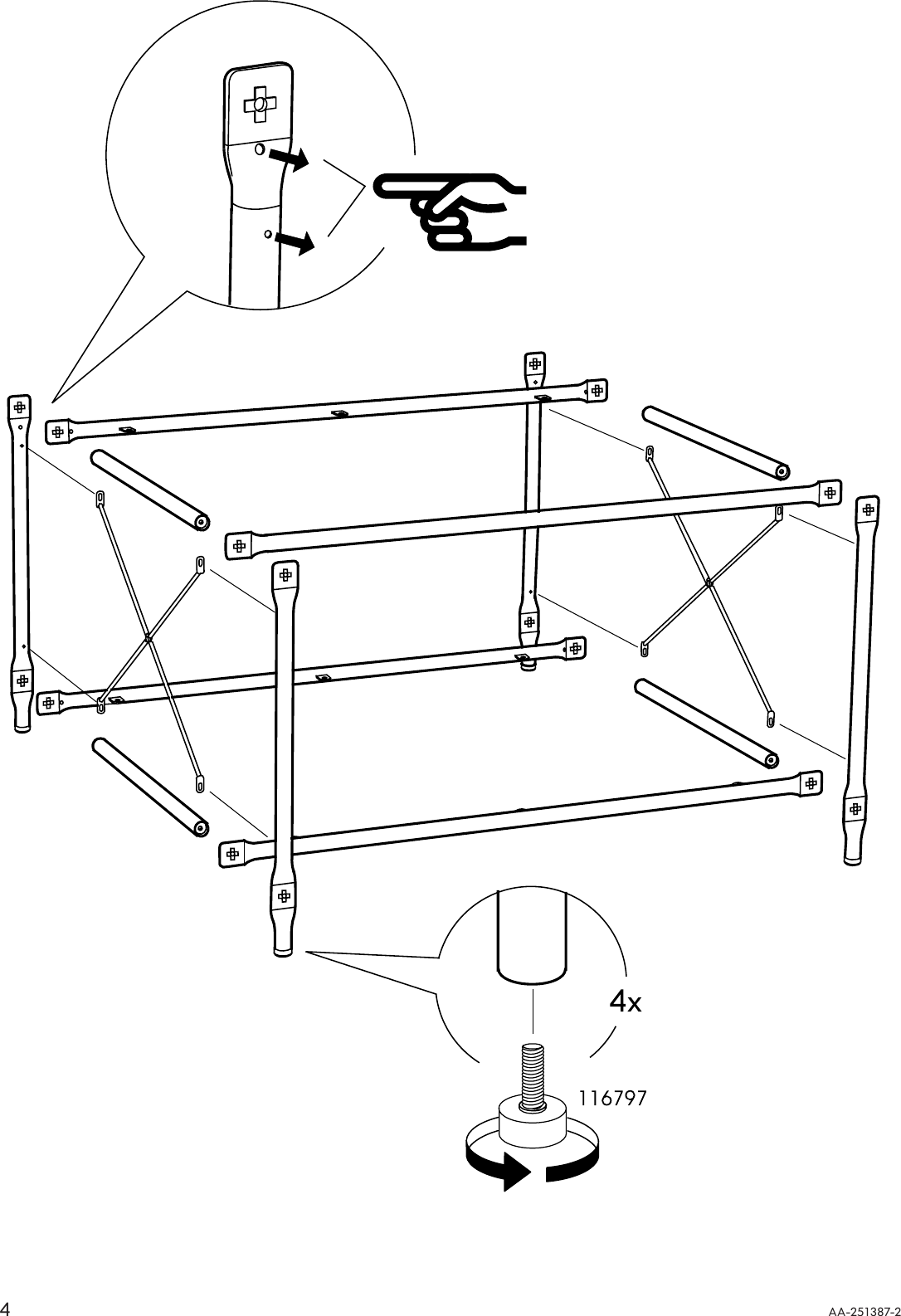 Page 4 of 8 - Ikea Ikea-Laxvik-Basic-Unit-31-1-2X18-1-2-Assembly-Instruction