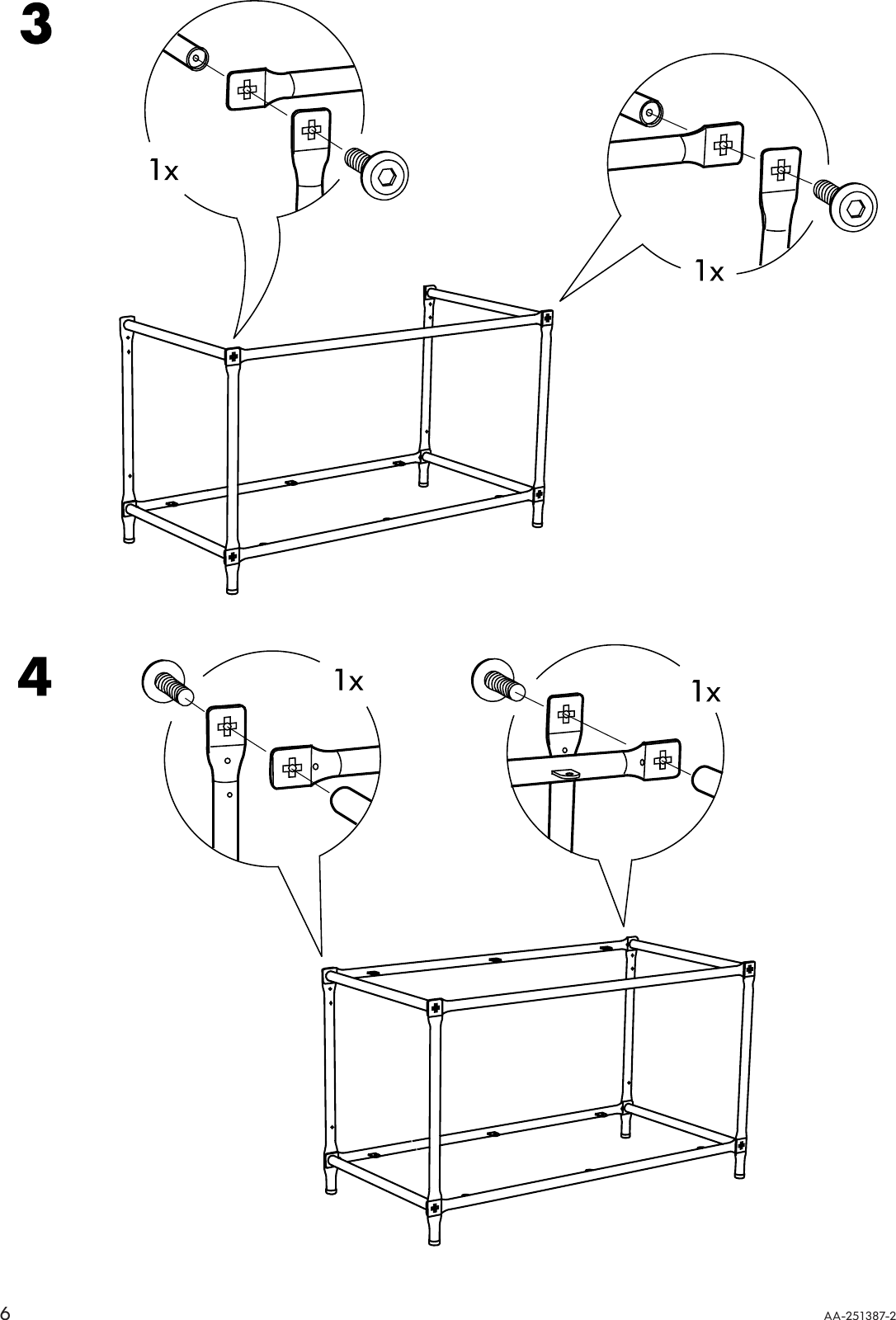 Page 6 of 8 - Ikea Ikea-Laxvik-Basic-Unit-31-1-2X18-1-2-Assembly-Instruction