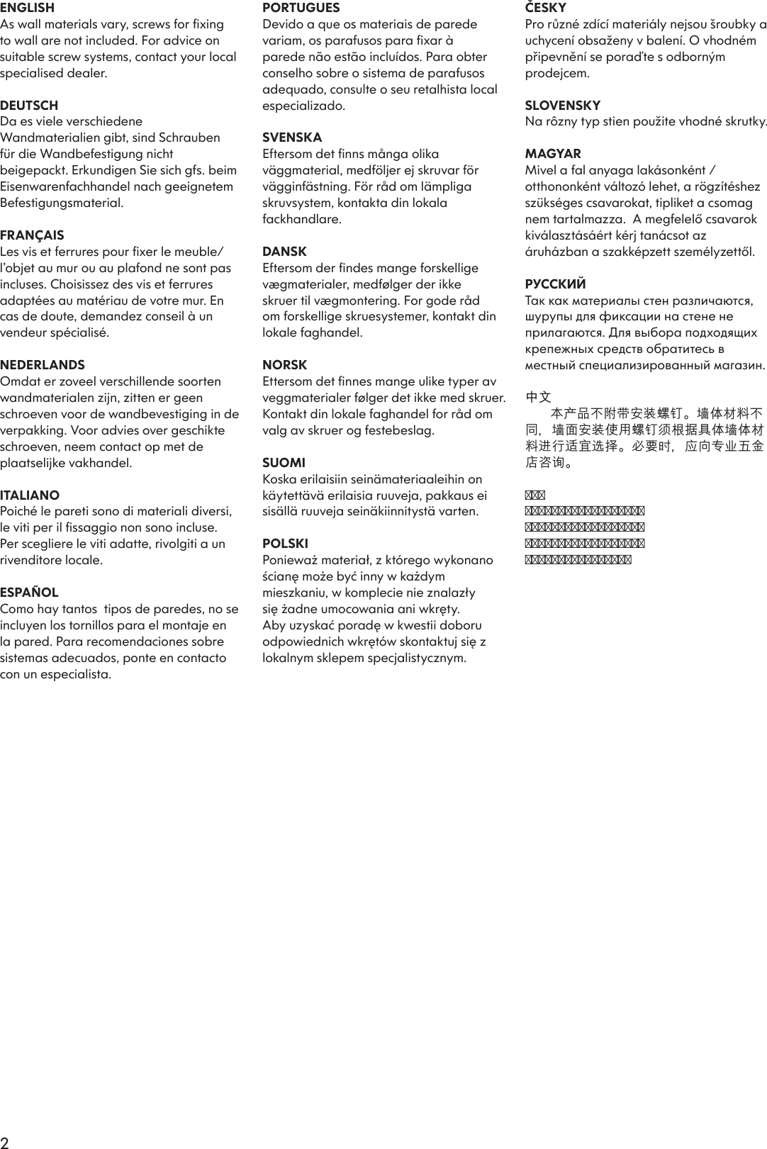Page 2 of 12 - Ikea Ikea-Leksvik-Bookcase-W-Doors-36-5-8X78-Assembly-Instruction