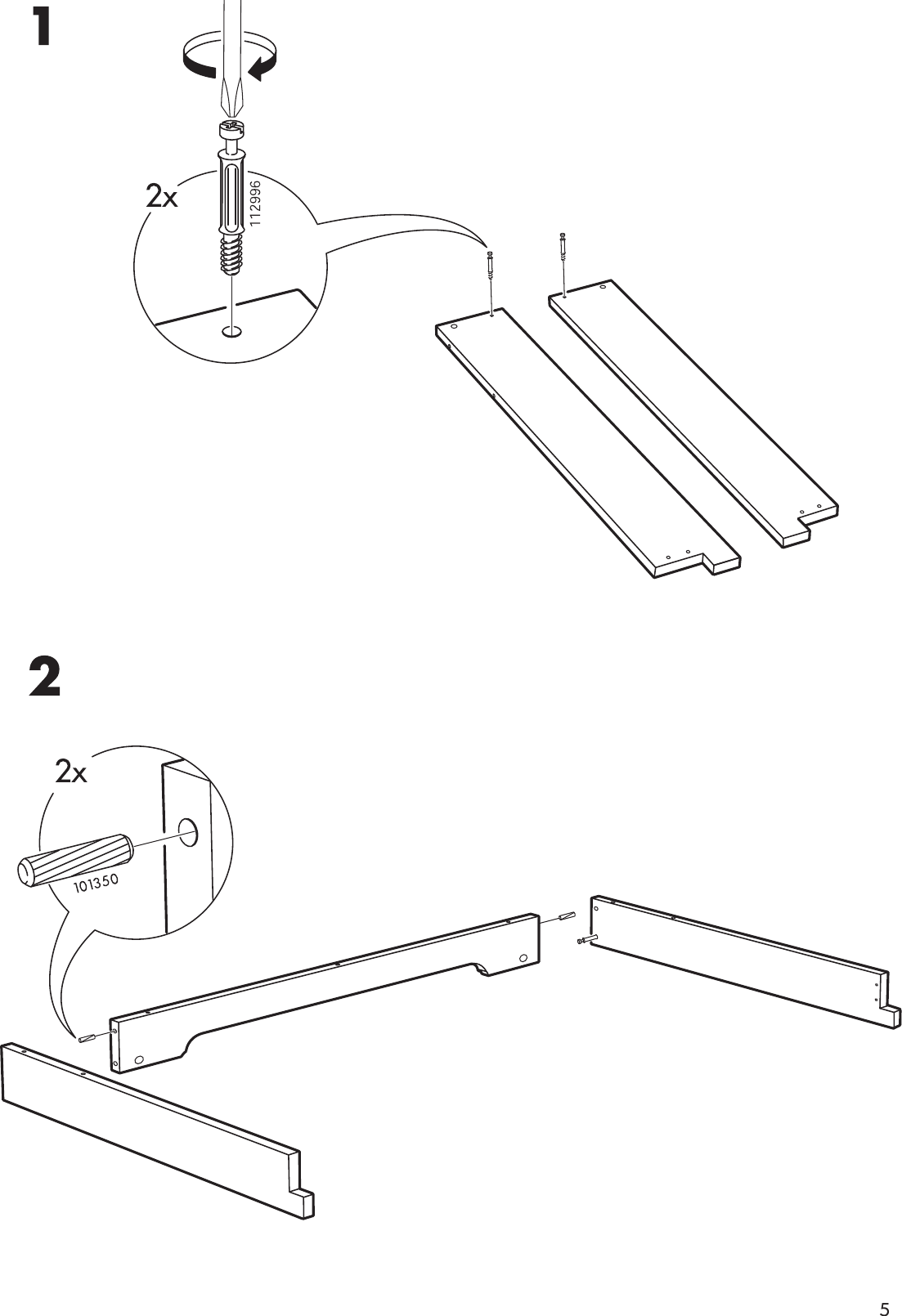 Ikea Leksvik Changing Tabletop 34X23 Assembly Instruction