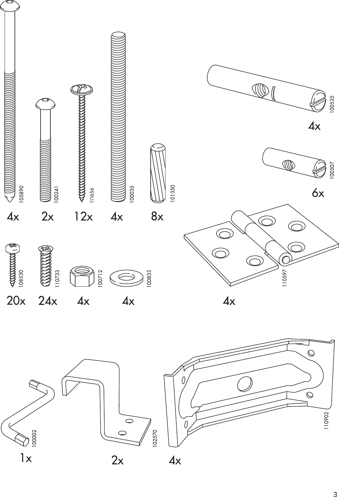 Ikea Leksvik Drop Leaf Table 23 35 47X31 Assembly Instruction