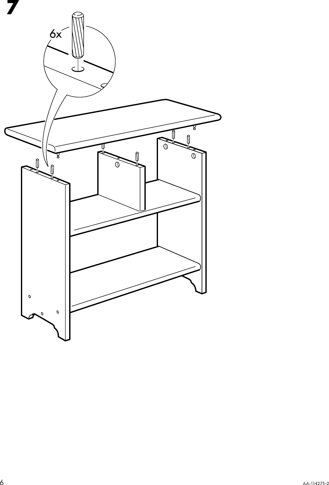 Ikea Leksvik Side Table 30X13 Assembly Instruction