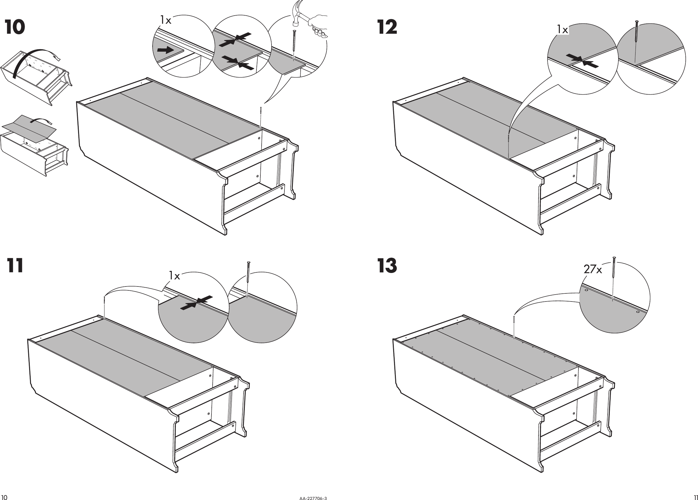 Page 10 of 10 - Ikea Ikea-Leksvik-Wardrobe-31-1-2X72-1-2-Assembly-Instruction