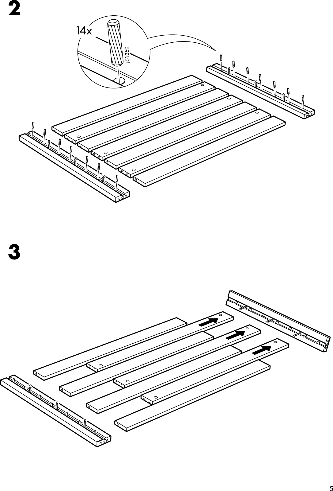 Page 5 of 12 - Ikea Ikea-Lillberg-Coffee-Table-Assembly-Instruction