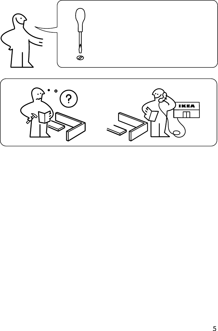 Page 5 of 8 - Ikea Ikea-Lillholmen-Hook-2Pk-Assembly-Instruction