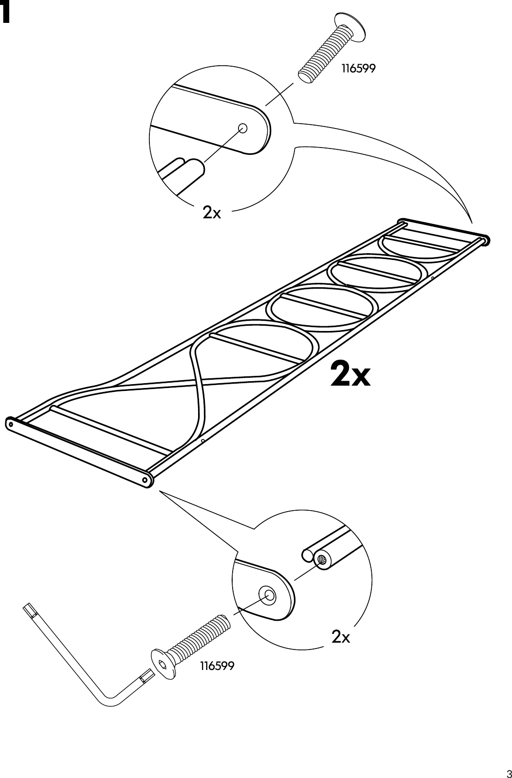 Page 3 of 8 - Ikea Ikea-Lindved-Shelving-Unit-35X71-Assembly-Instruction