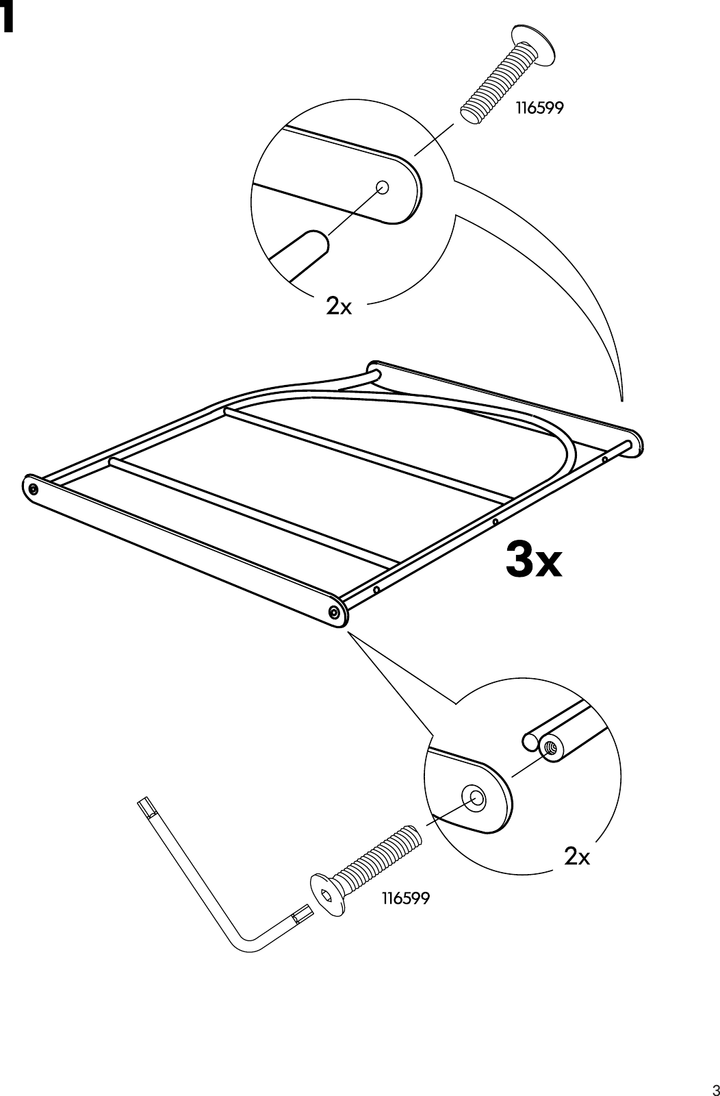 Page 3 of 8 - Ikea Ikea-Lindved-Tv-Unit-41X18-Assembly-Instruction