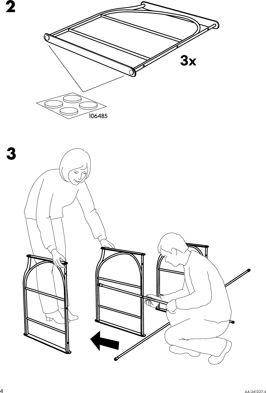 Page 4 of 8 - Ikea Ikea-Lindved-Tv-Unit-41X18-Assembly-Instruction